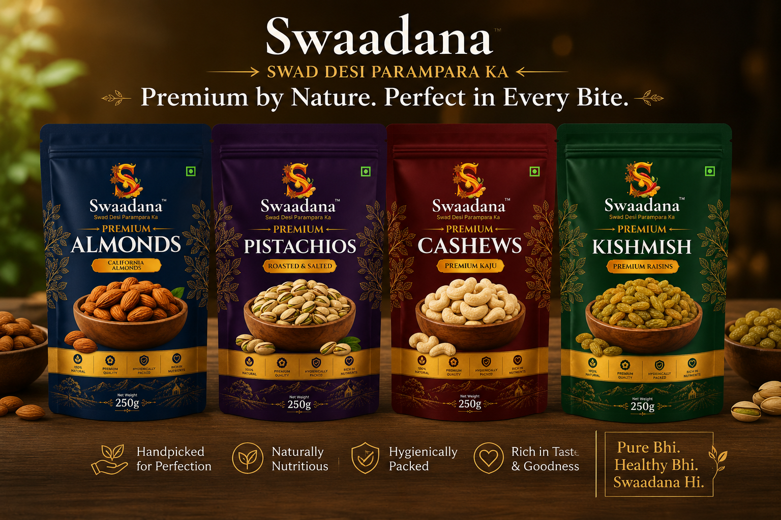 Swaadana Premium California Almonds